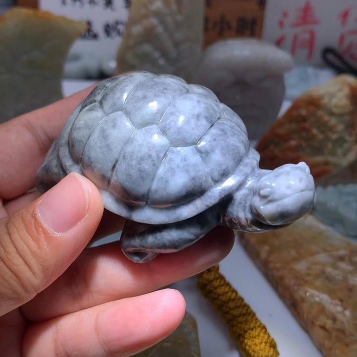 翡翠未镶嵌颈饰保真天然A货翡翠