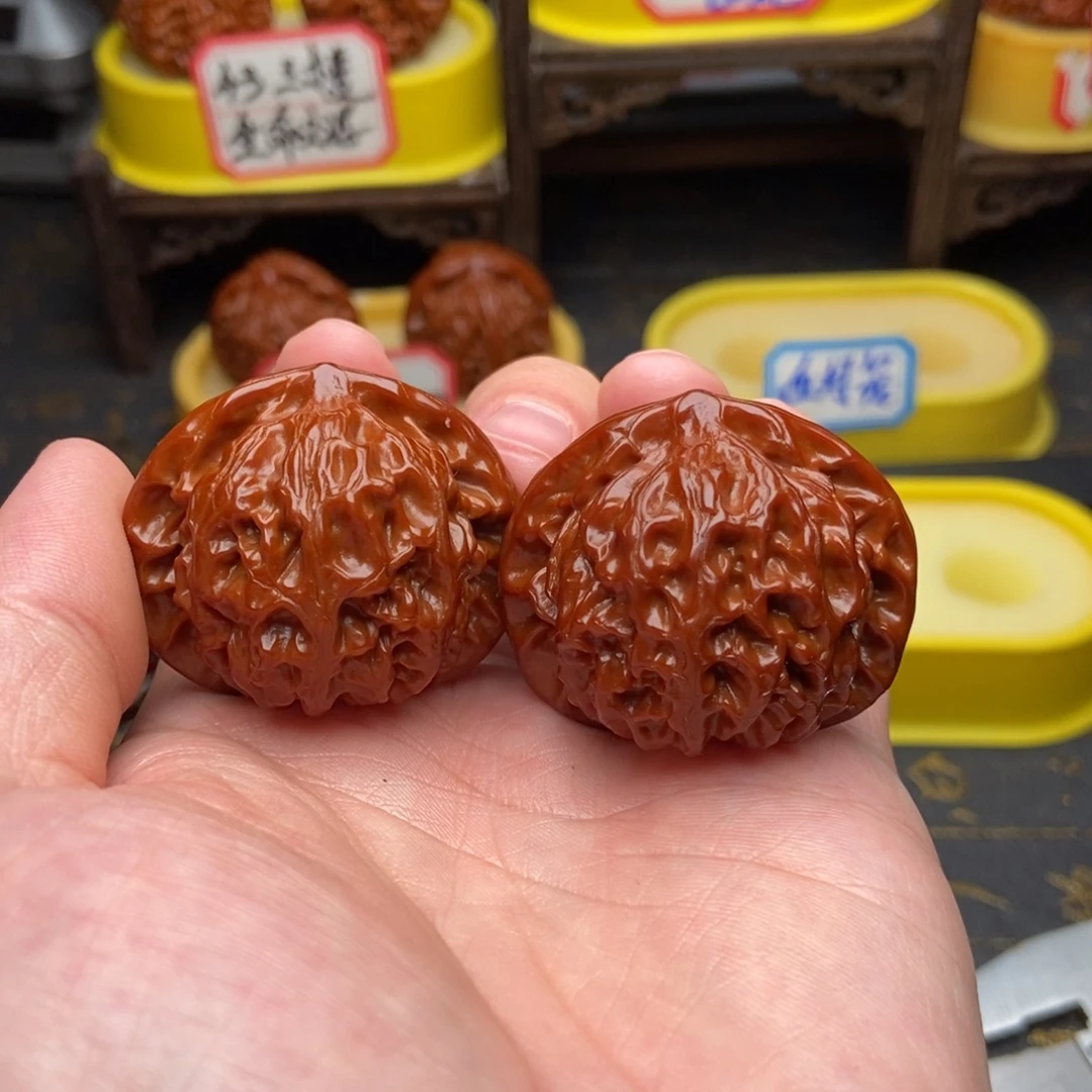 文玩核桃吊坠42宫灯