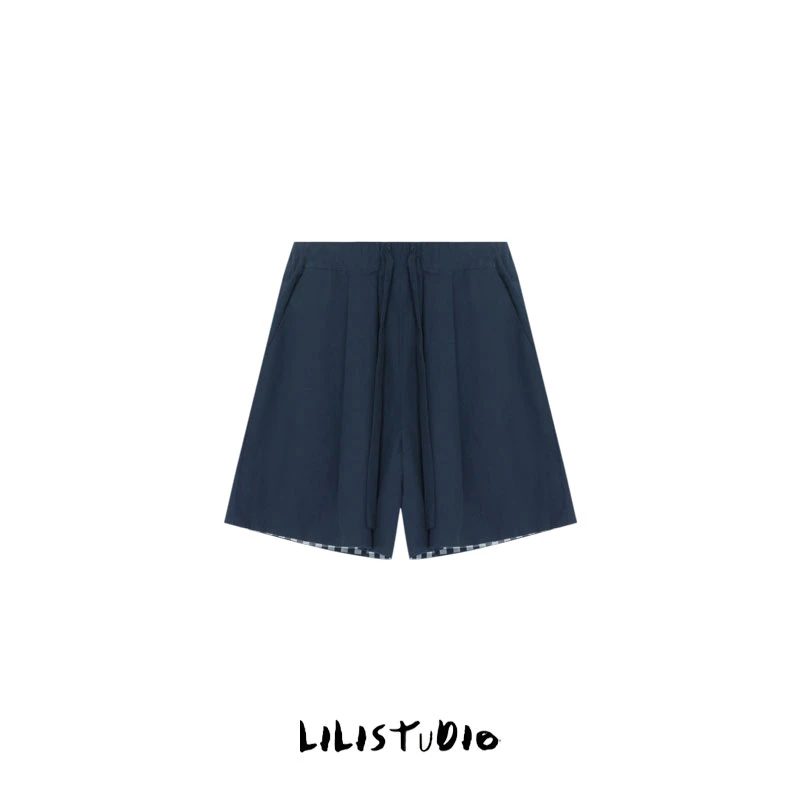 PCNY「澜逸微行」不理理夏季新款女装百搭时尚简约运动休闲短款女裤