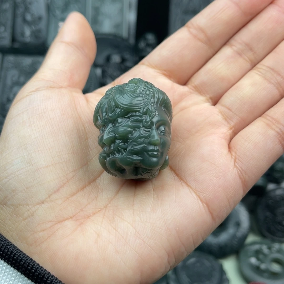 和田玉颈饰未镶嵌用****5