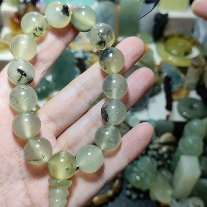 岫玉未镶嵌手串手串