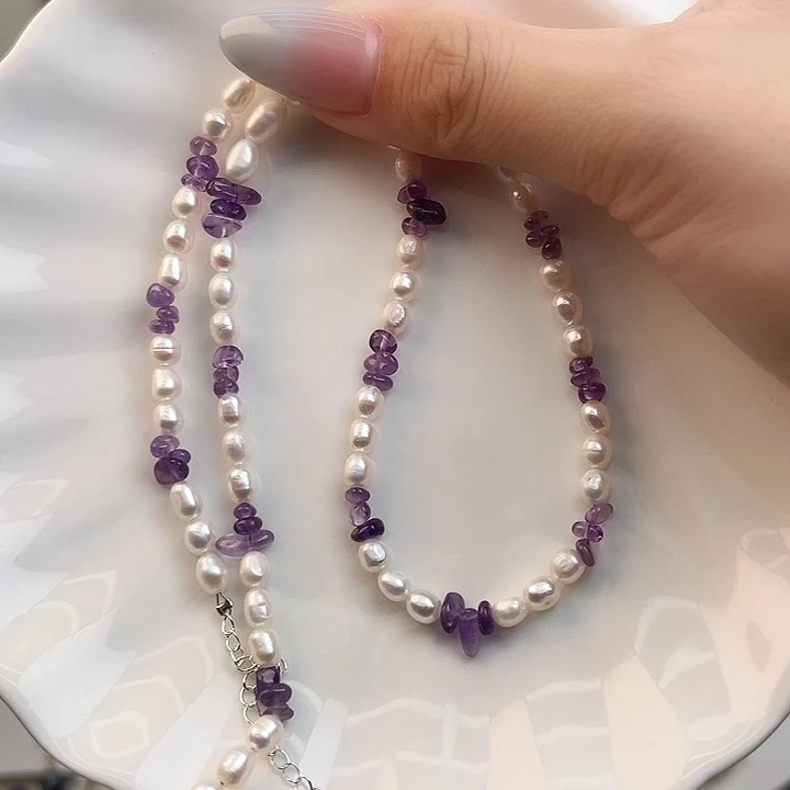 淡水珍珠未镶嵌颈饰