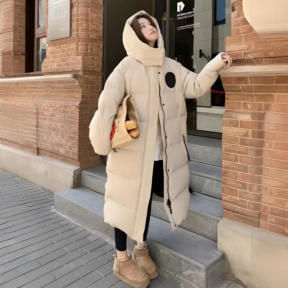 长款羽绒服男女同款过膝防寒保暖2025新款加厚