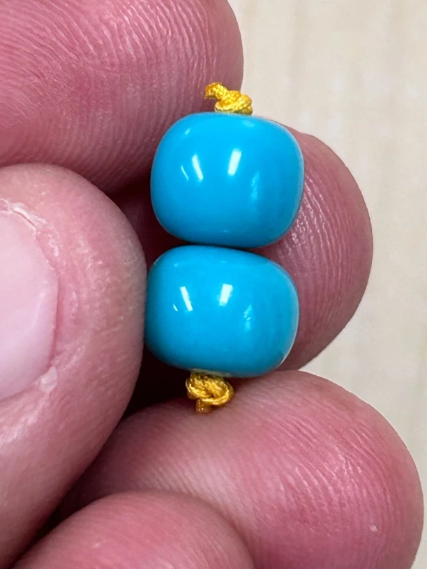 绿松石老型对珠8加1.7克