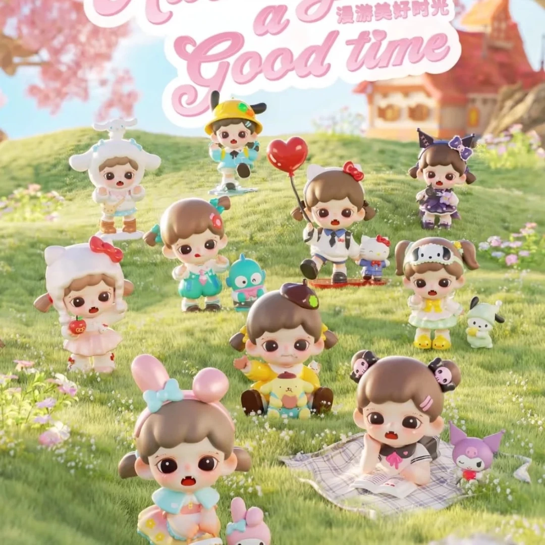 跳跳欧气随机官方正品多ip系列盲盒