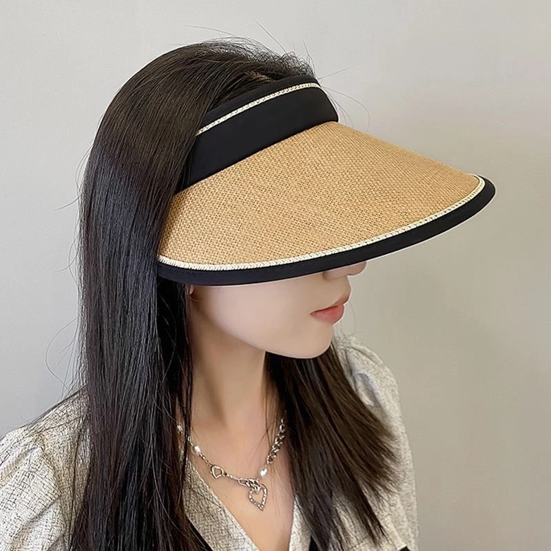 003 《防风绳》防晒子帽大帽檐可调节式户外透气时尚钓鱼