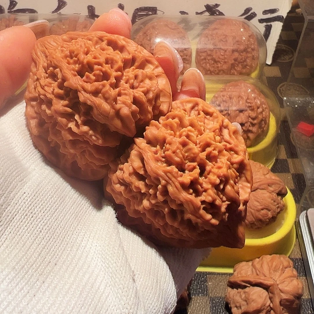壶***图文玩核桃吊坠44全品三角满天星