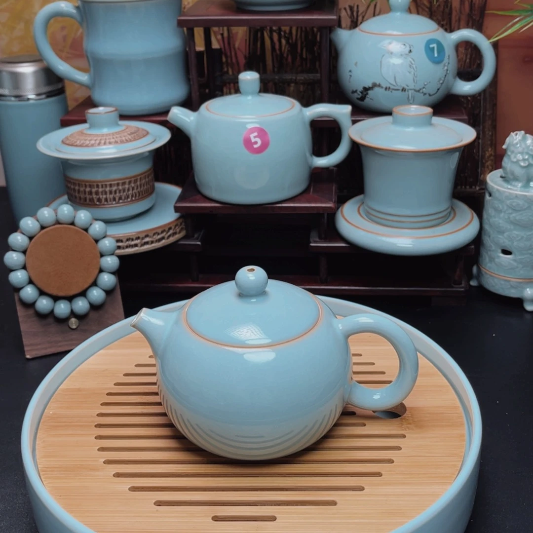 【闪购商品】汝州单壶，杯，手串，300溶量