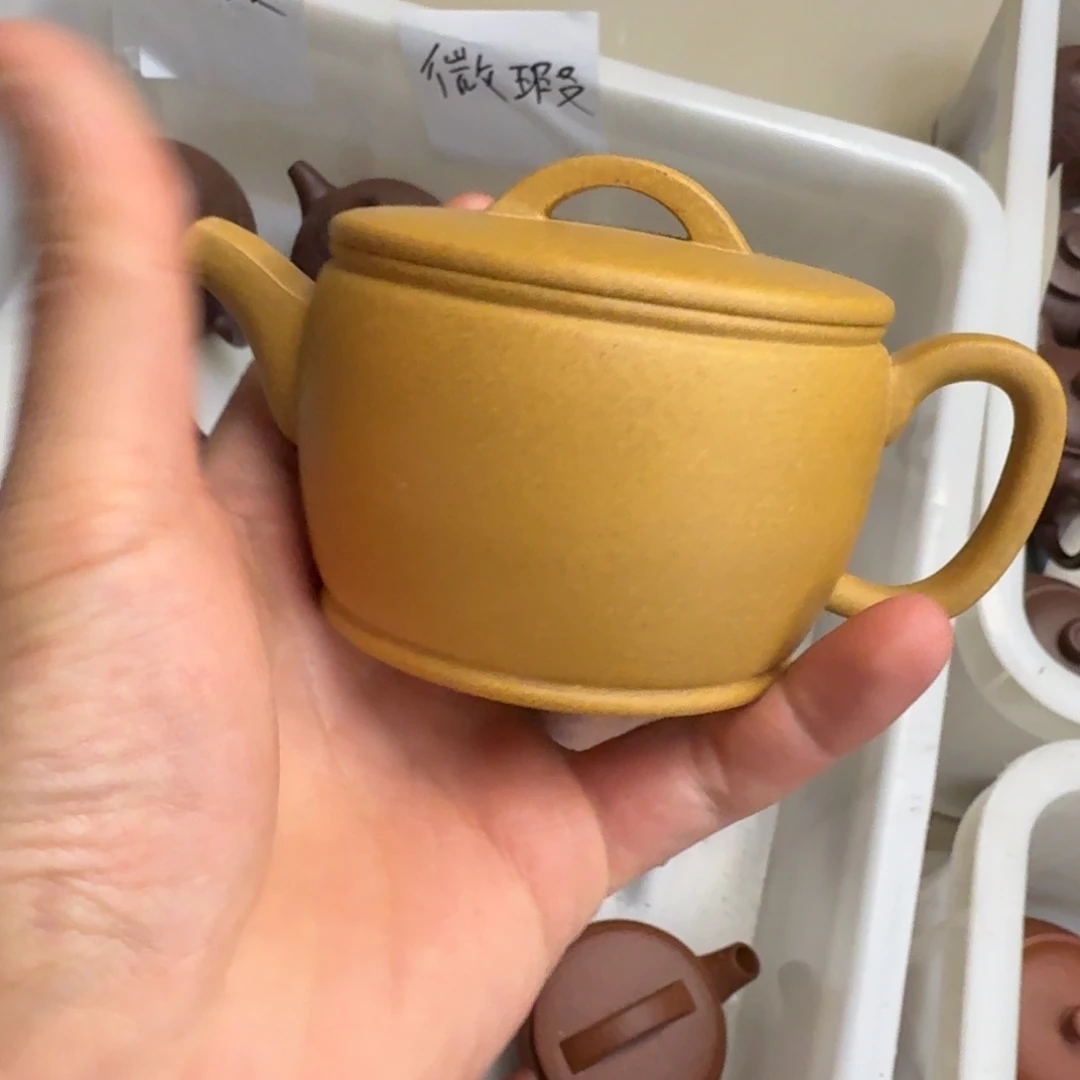 紫砂茶壶瑕疵 汉瓦 220cc