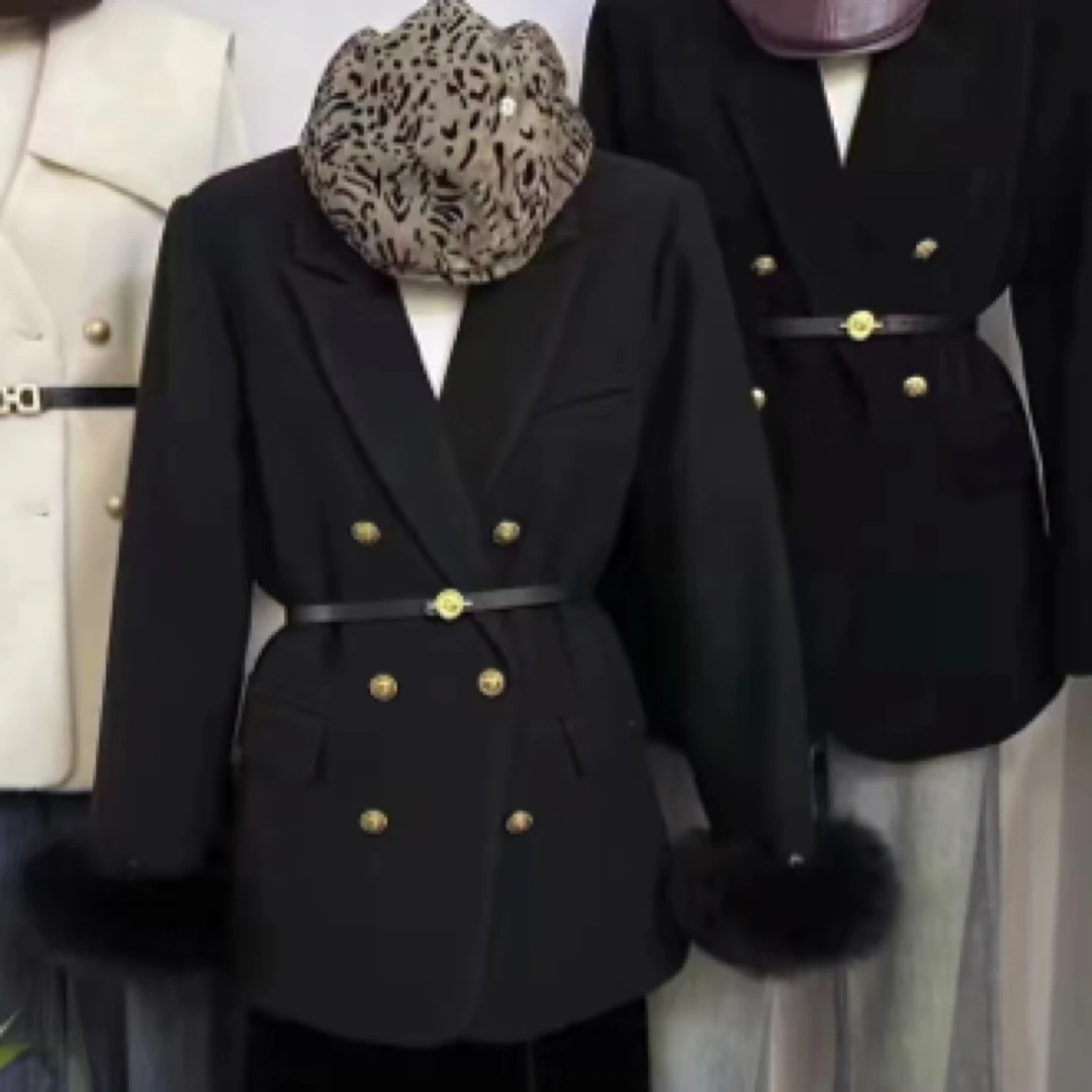 西装加厚版气质网红