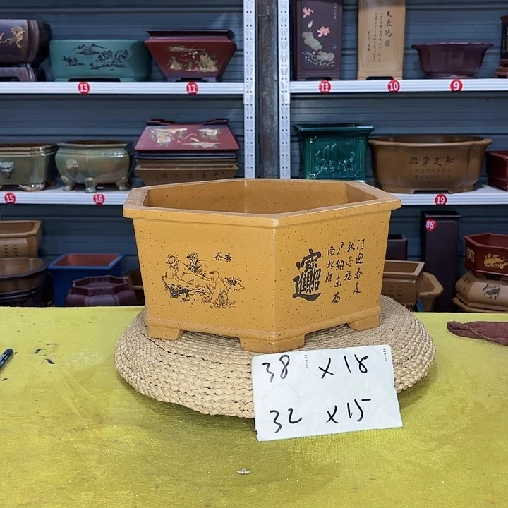 紫砂花盆宜兴紫砂厂