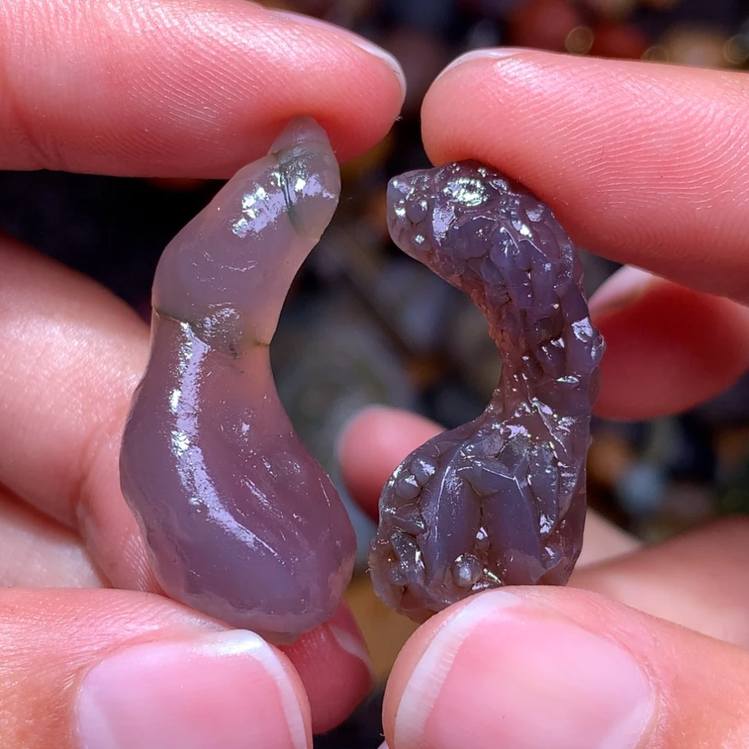 未镶嵌玛瑙/玉髓珠宝半成品