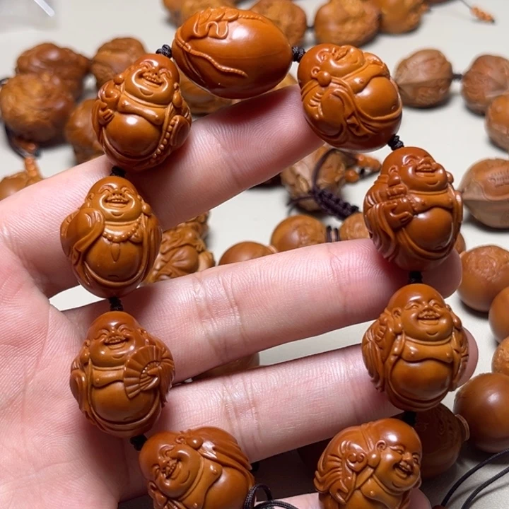 配***张橄榄核手串橄榄核