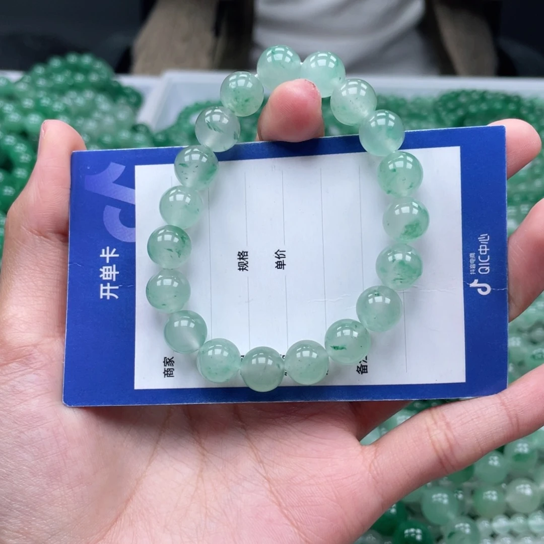 未镶嵌手串石英质玉（非洲翠）