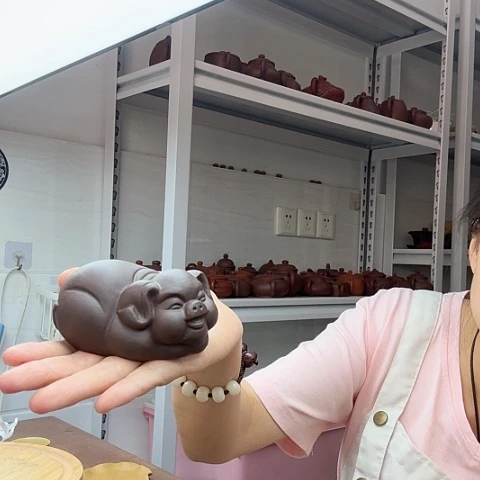 紫泥猪猪茶宠茶宠