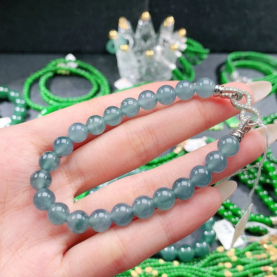 翡翠未镶嵌手链手链