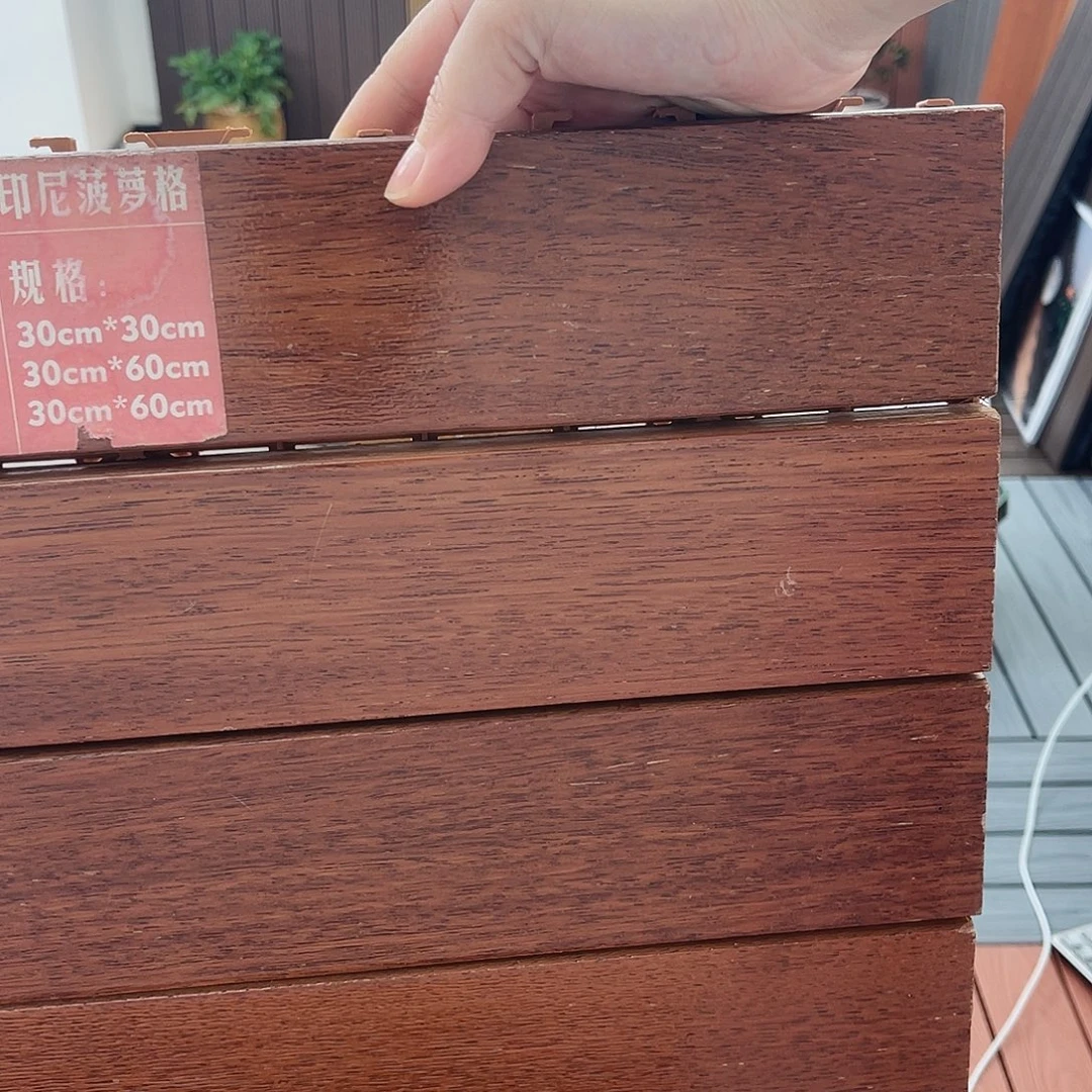 菠萝格30.60，4.5平，一定送家门口