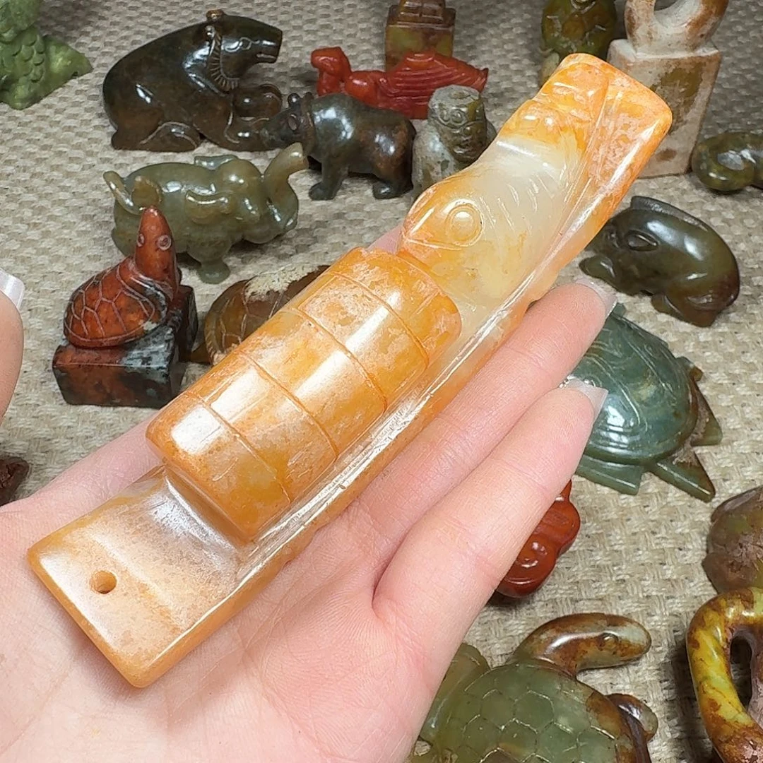 白玉菩提吊坠挂件