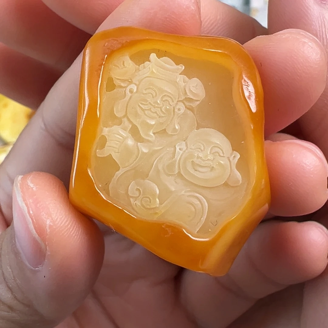 蜜蜡未镶嵌裸石蜜蜡