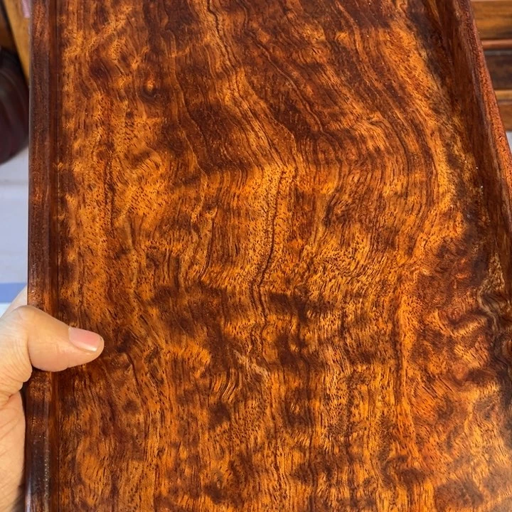 木缅甸花梨独板托盘