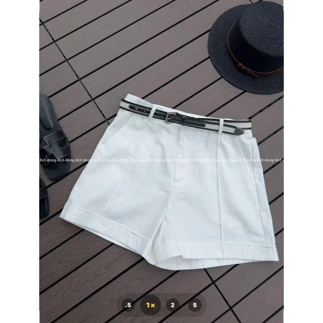 atong/阿彤-【老钱短裤】-2025 春夏大牌极简老钱宽松短裤0516-07