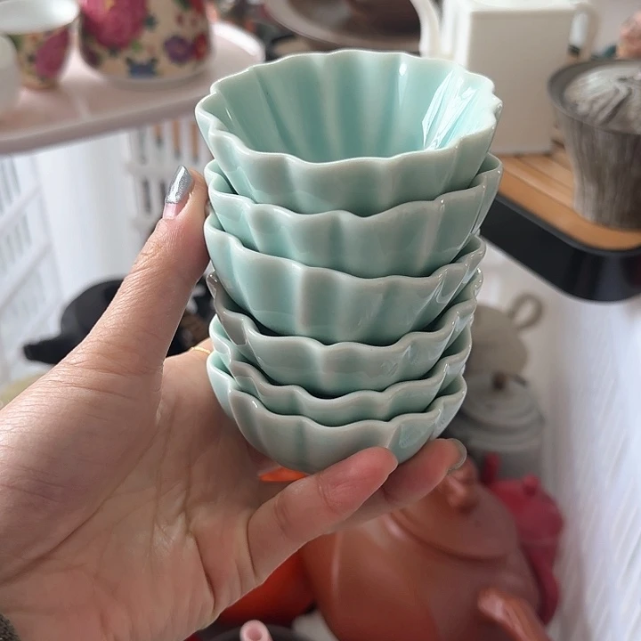 微瑕陶瓷茶具茶杯茶壶