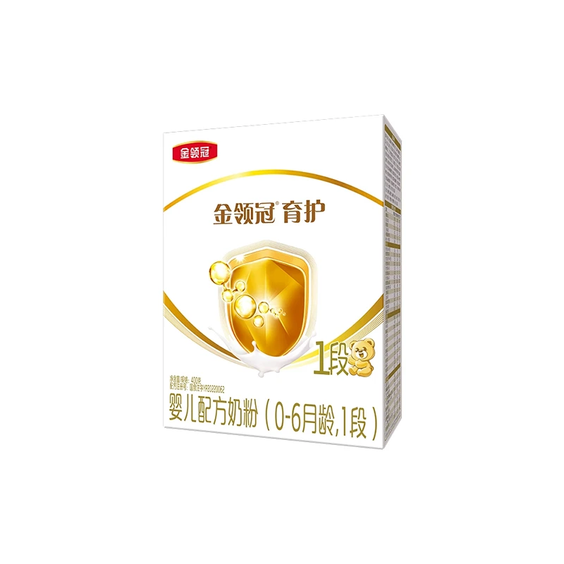 伊利金领冠育护1-4段盒装400g奶粉实惠装