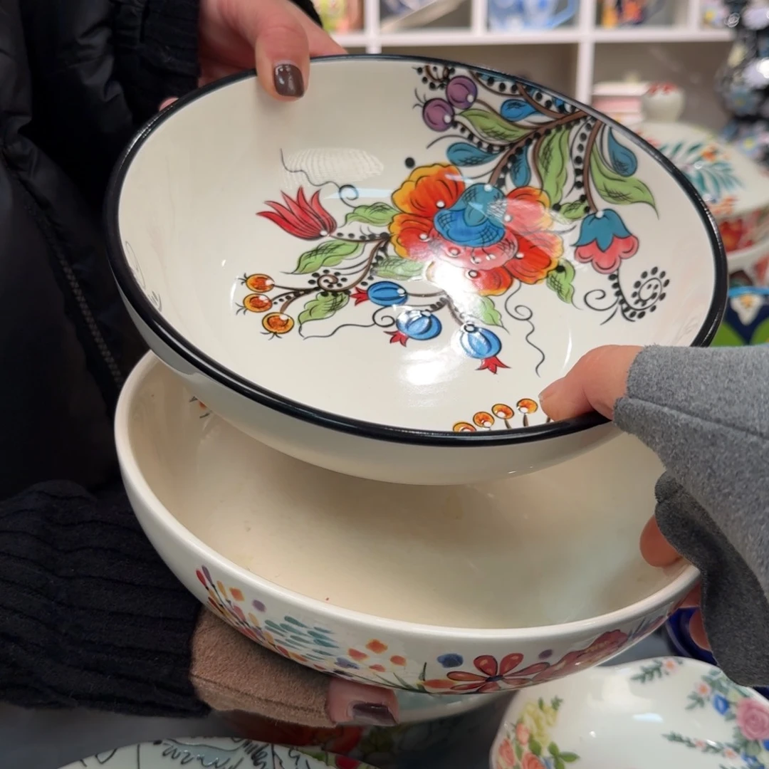 瓷8英寸深盘2只看图