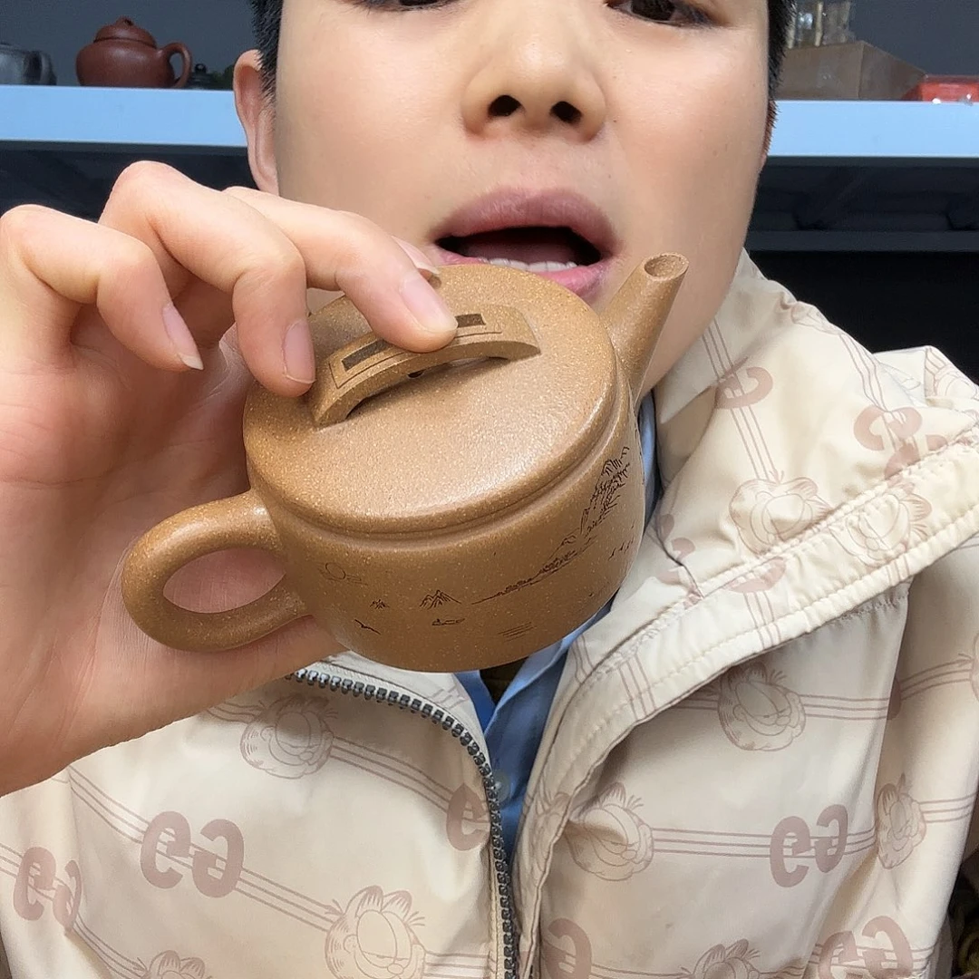 紫砂茶壶民间手艺人全手工制作