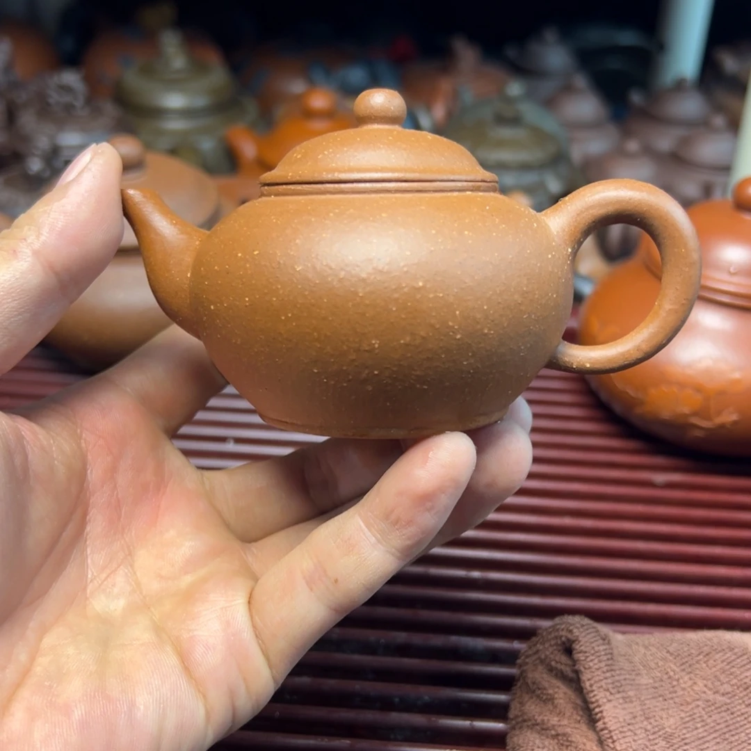 茶壶紫砂宜兴原矿紫砂壶150毫升容量