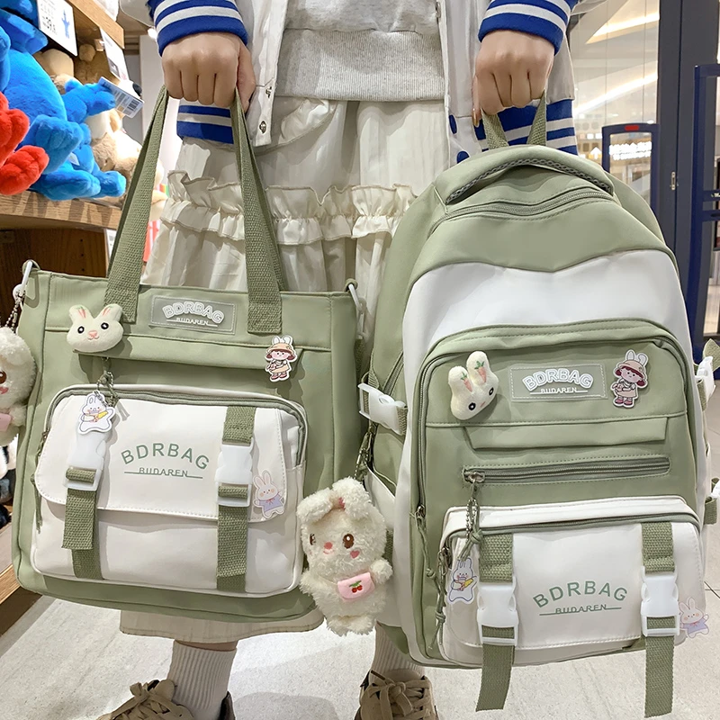 书包推荐高中生ins高颜值女生大学生百搭初中生背包双肩包包7328