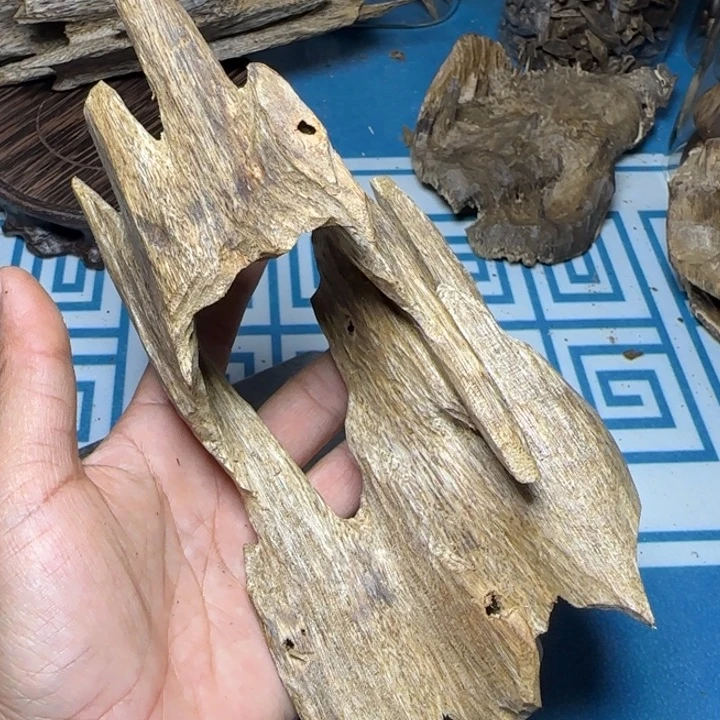 线香绿奇陆河虫漏摆件54克