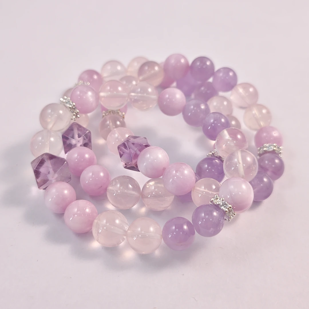 【书记甄选】原创“紫霞仙子”单圈手链 多样式发一件 约9mm 7149DX