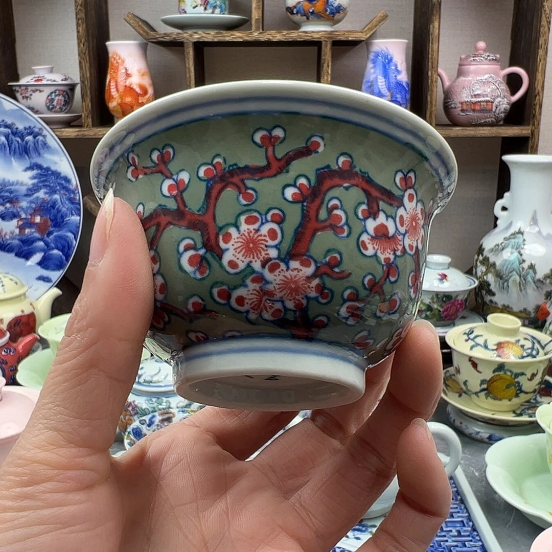 陶杯子景德镇陶瓷567老厂瓷57