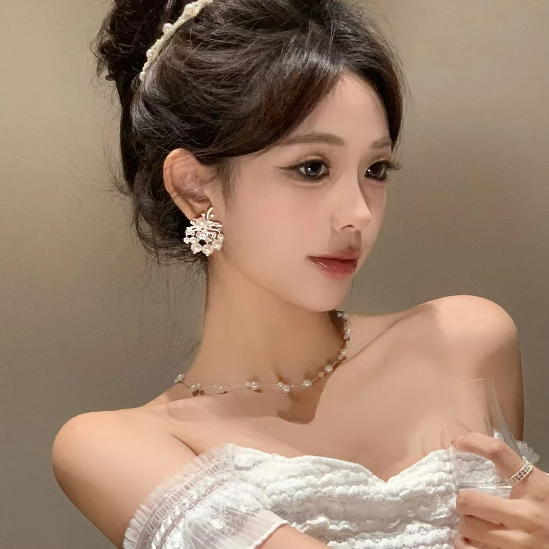 FULL GIRLISH耳环00955超仙小众轻奢耳钉耳饰