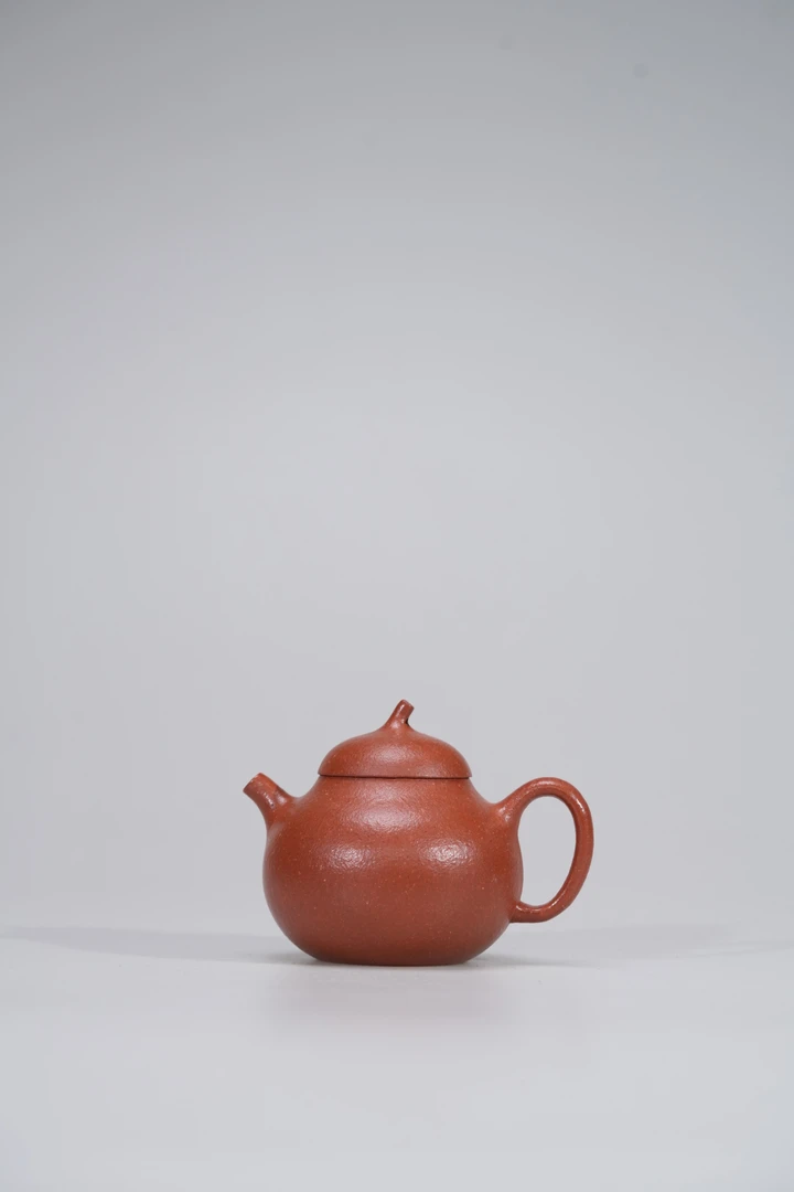 冠砂甄选 JSQ茄瓜（红） 紫砂茶壶