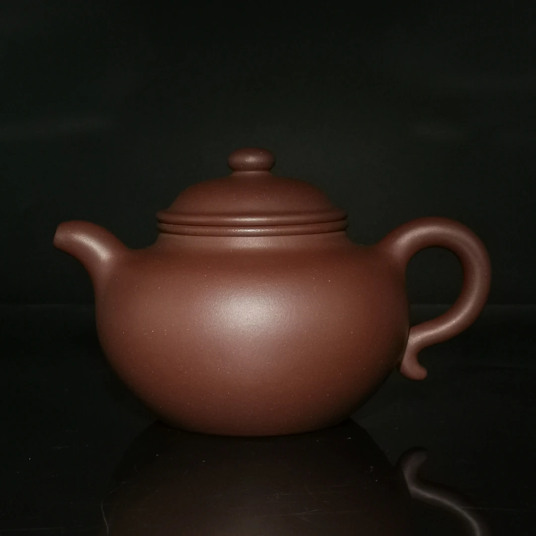 全手工制大亨莲子 底槽清 320cc 宜兴紫砂壶可泡养功夫茶具