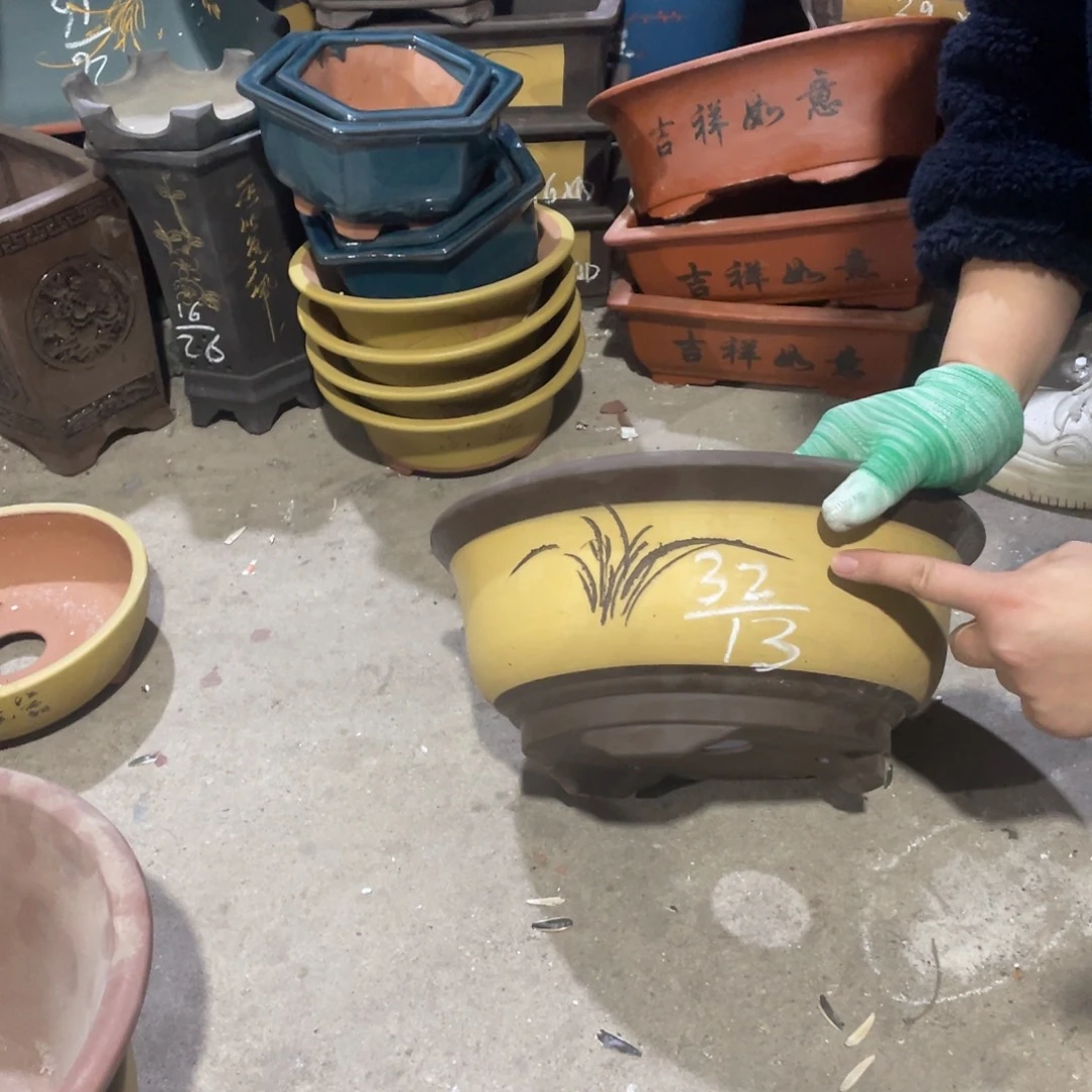 紫砂花盆紫砂之都