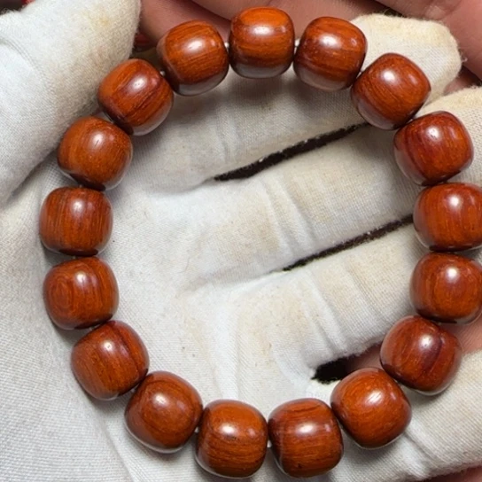 檀香紫檀（小叶紫檀）全陈化老料把件串