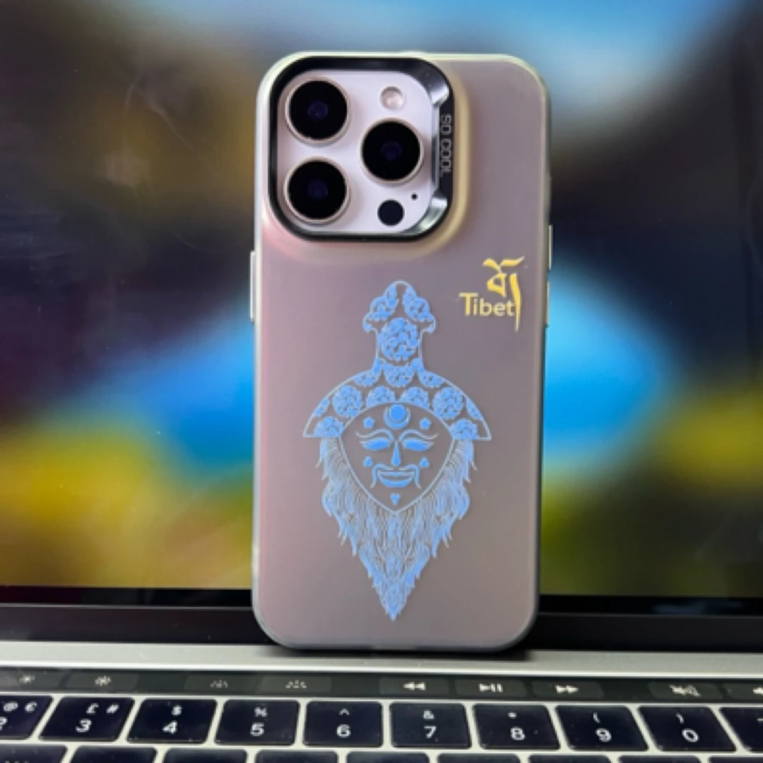 藏元素  藏戏面具手机壳