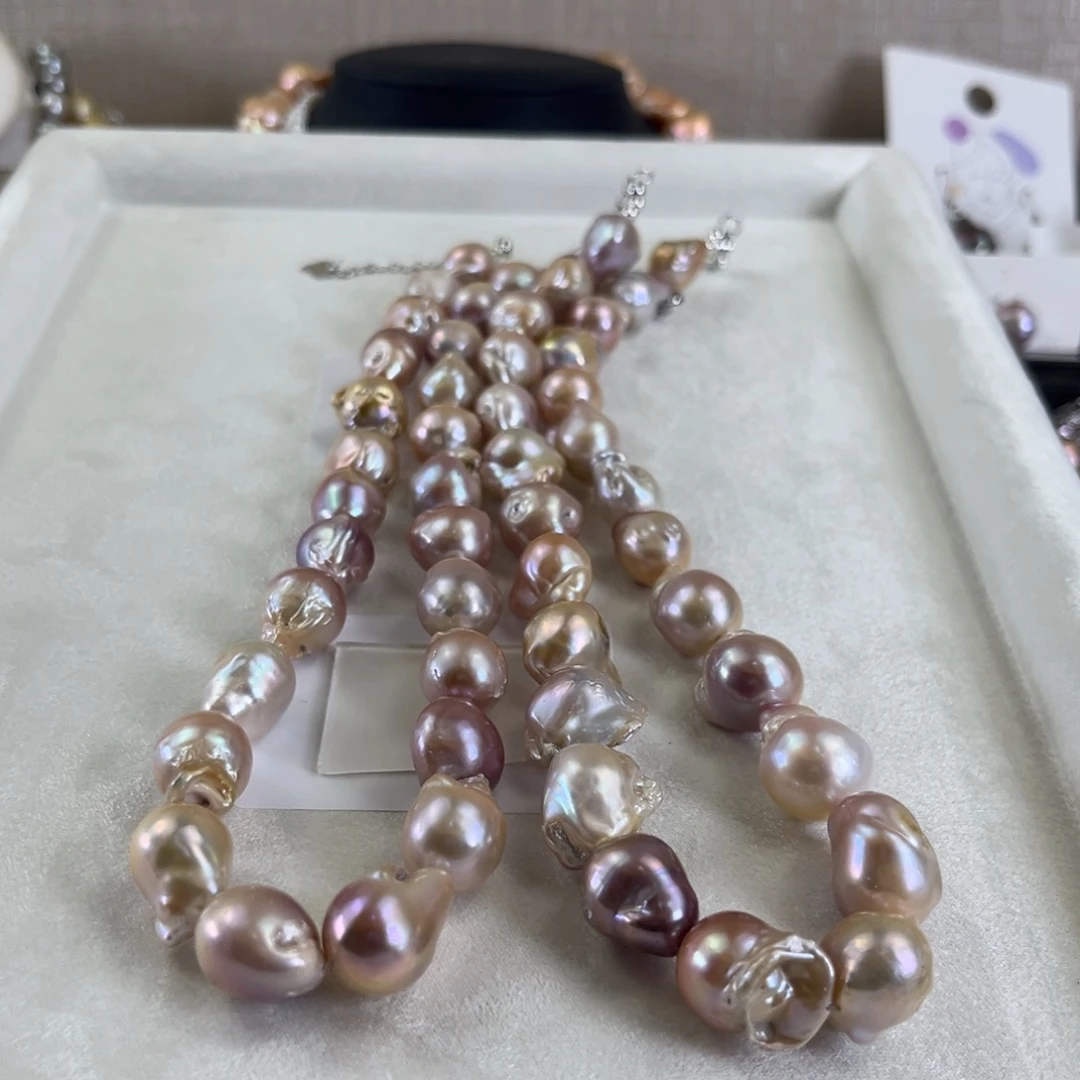 未镶嵌淡水珍珠项链【纯恬】多样性发货