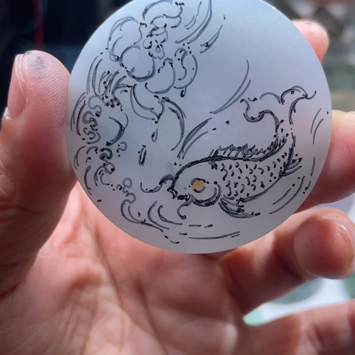 翡翠未镶嵌吊坠(不含链)翡翠料子