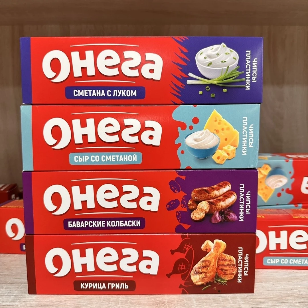 则成白俄罗斯进口巧丽格牌复合薯片零食解馋90g