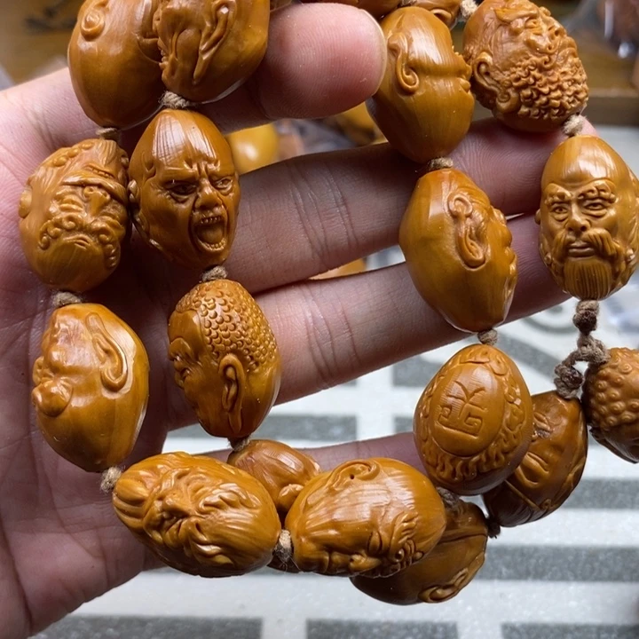 手串/手链橄榄核橄榄核雕工艺手串