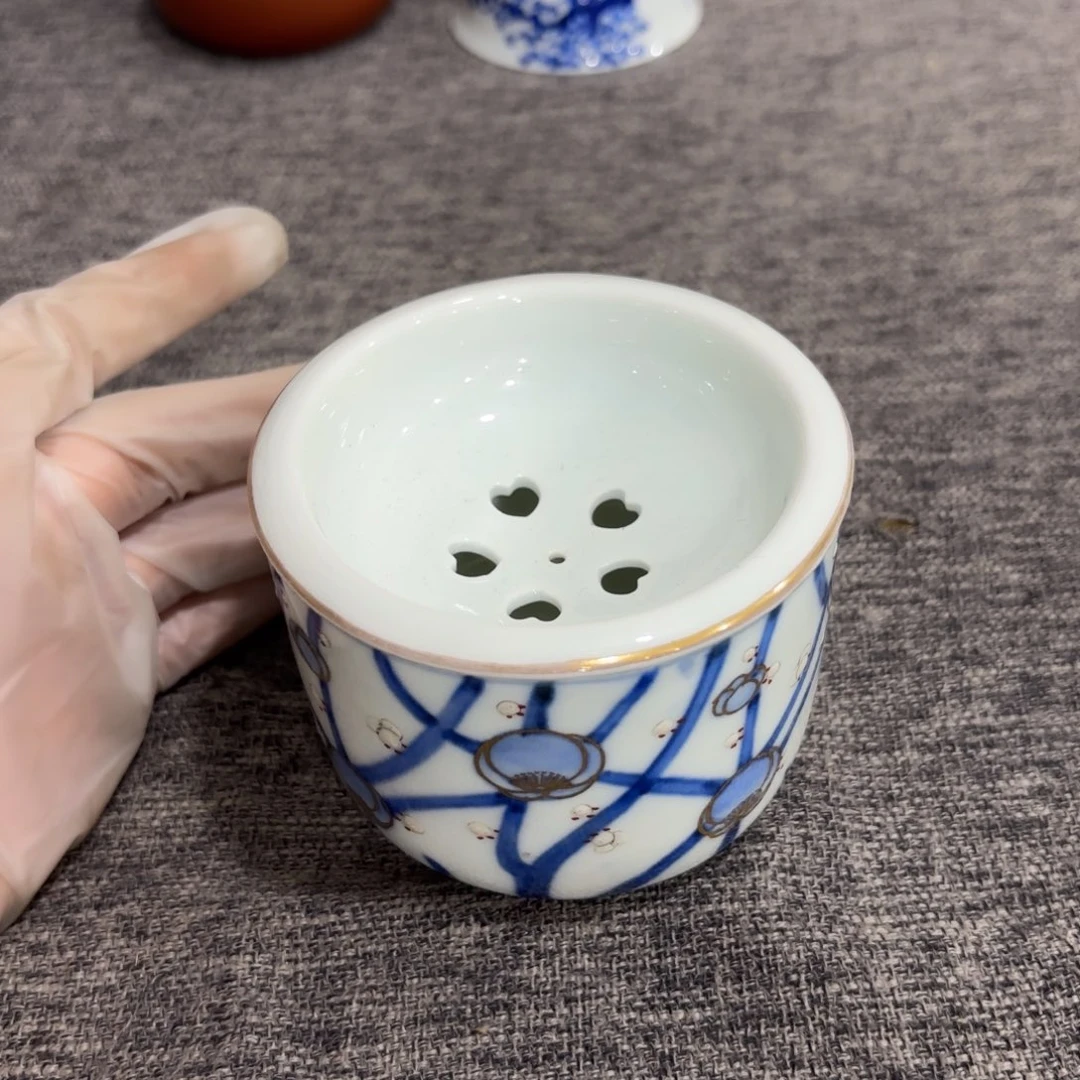 瓷片非常好看的花瓶