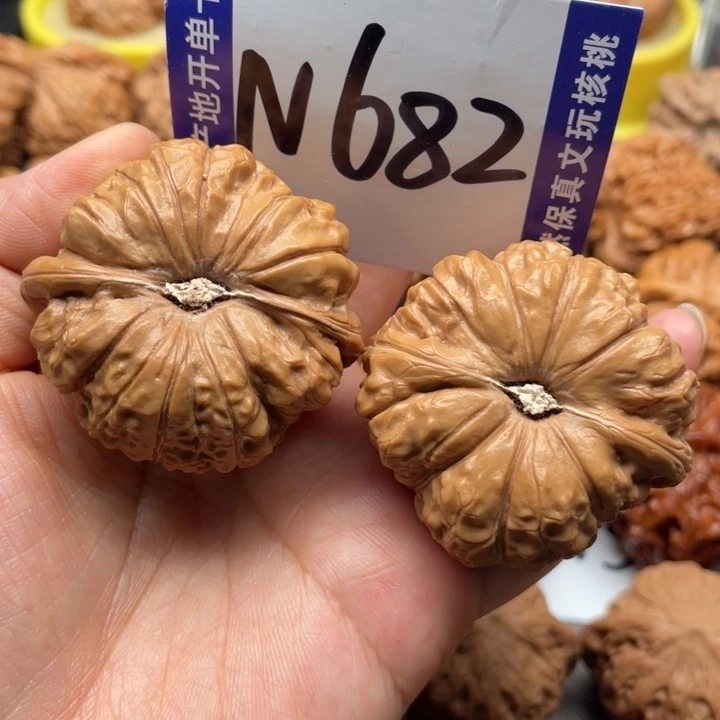把件文玩核桃南瓜墩46尺