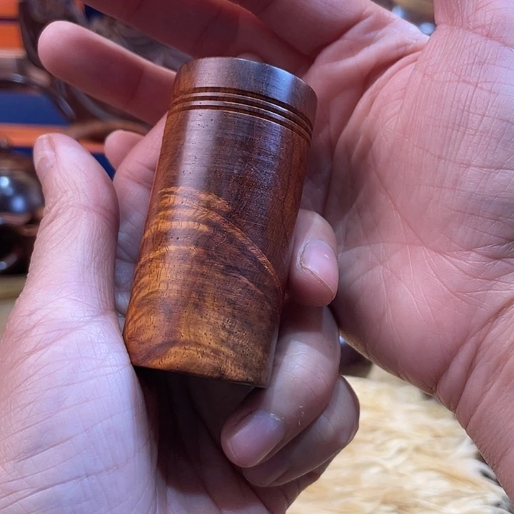 黄花梨/降香黄檀牙签罐