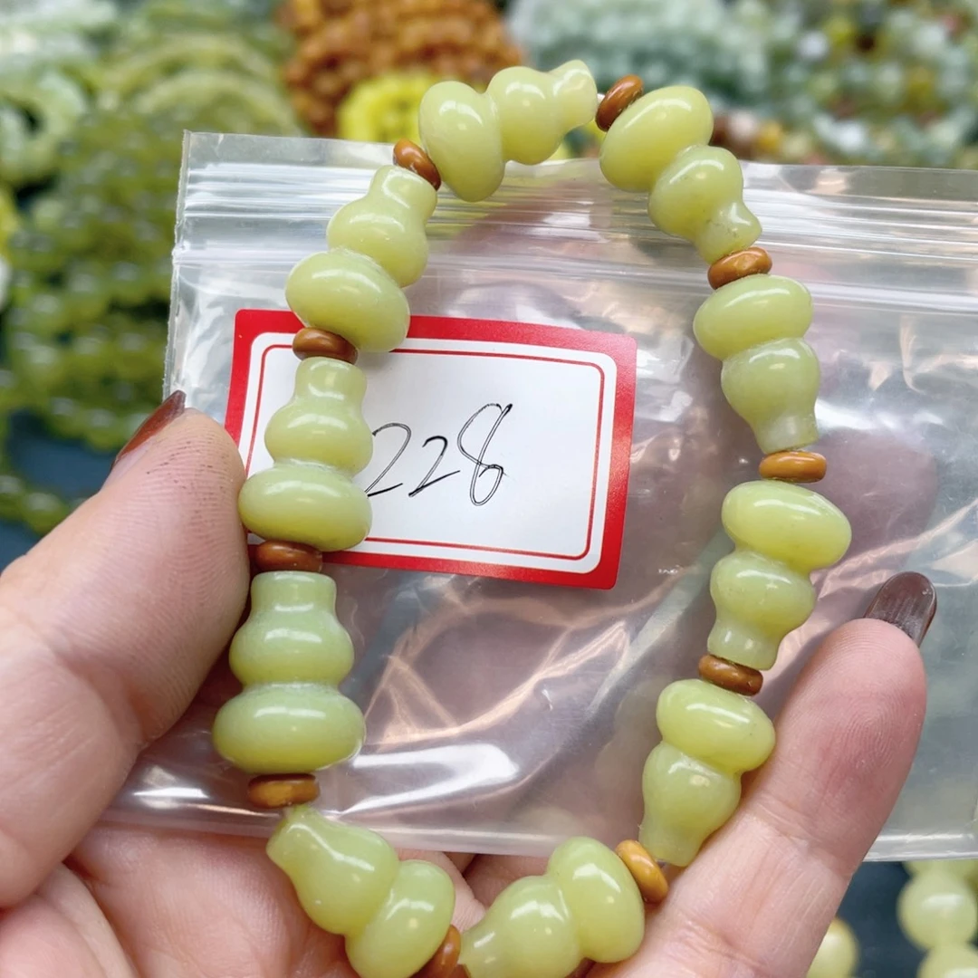 未镶嵌蛇纹石玉手串