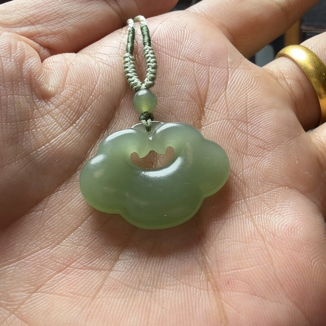 和田玉未镶嵌吊坠(不含链)