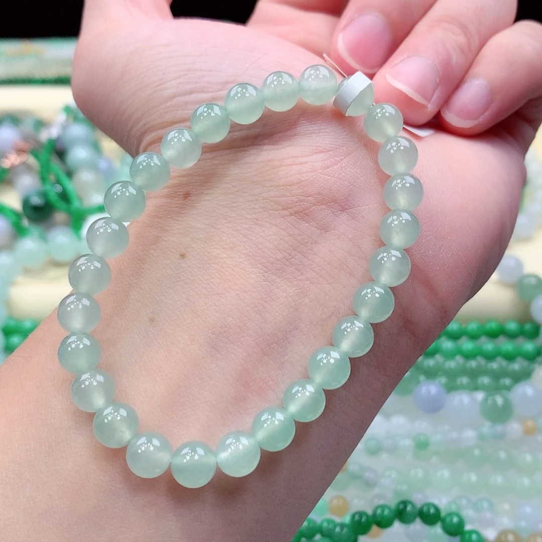【闪购商品】翡翠未镶嵌项链缅甸天然A货翡翠